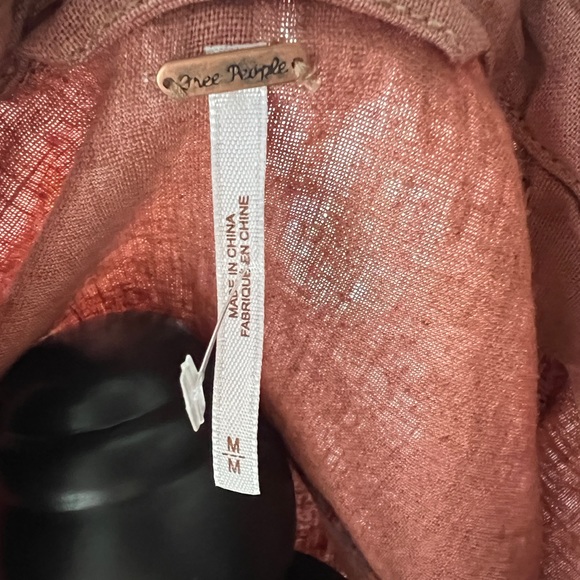 Free people cross button jacket - Picture 6 of 7